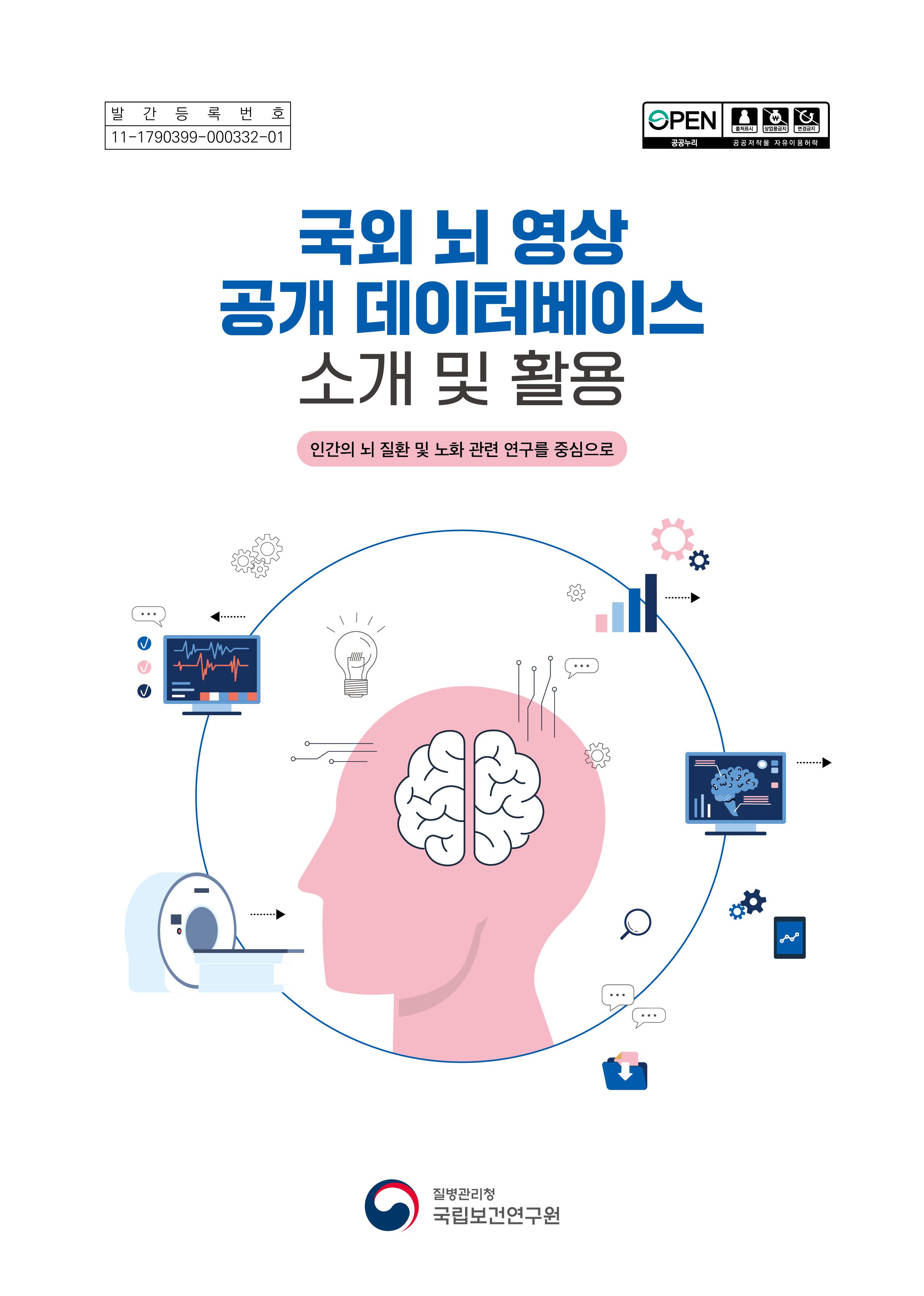 국외 뇌영상 공개 데이터베이스 소개 및 활용 이미지